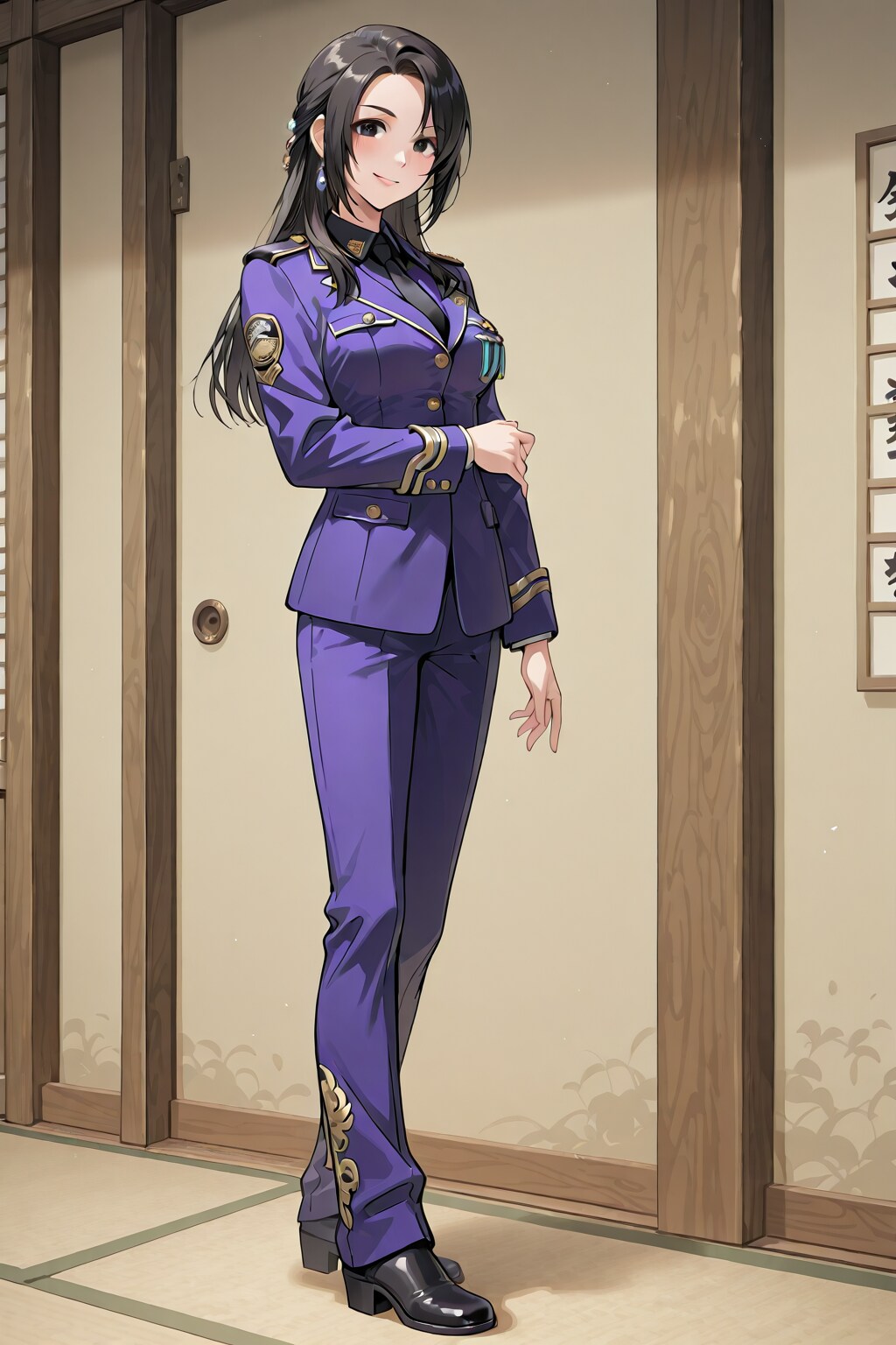 クール招討将軍鄭彩蕙（チェン・ツァイフィ）の台北賓館警備