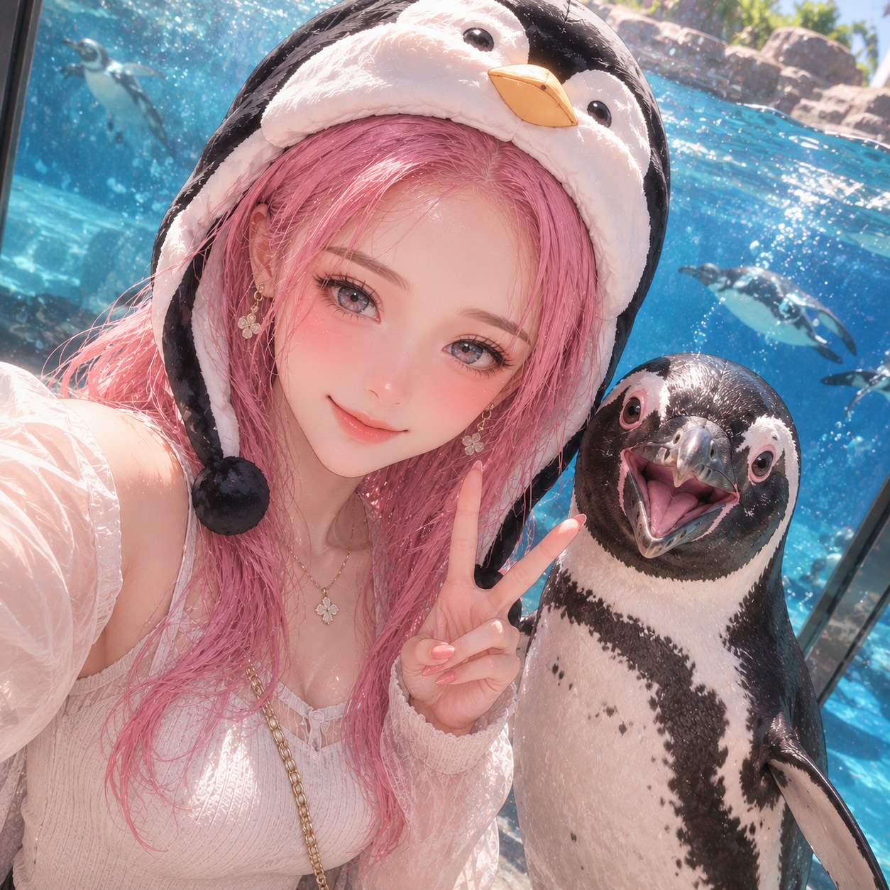 落果ちゃんは、シャッターチャンスを逃さない。※オフショット付