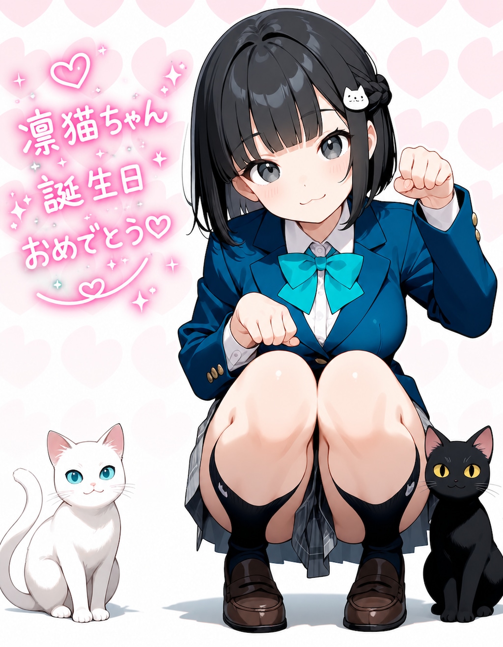 ハピバ🎉凛猫ちゃん②