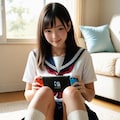 ゲーム機女子 4枚目