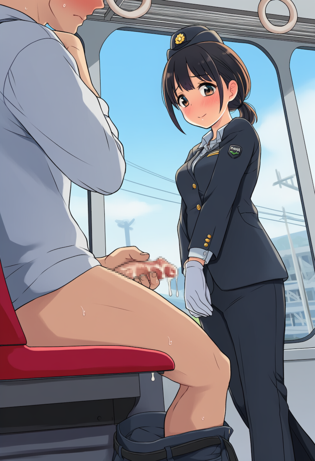 チンチン電車♡セルフサービス