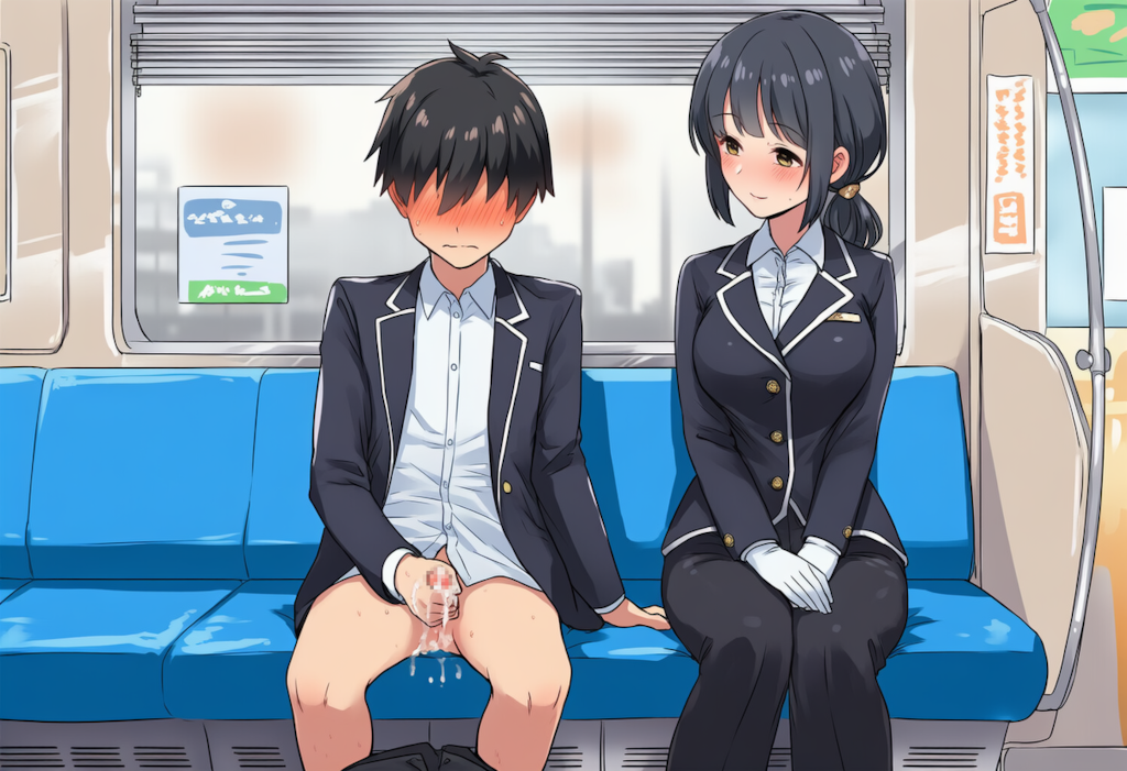 チンチン電車♡セルフサービス