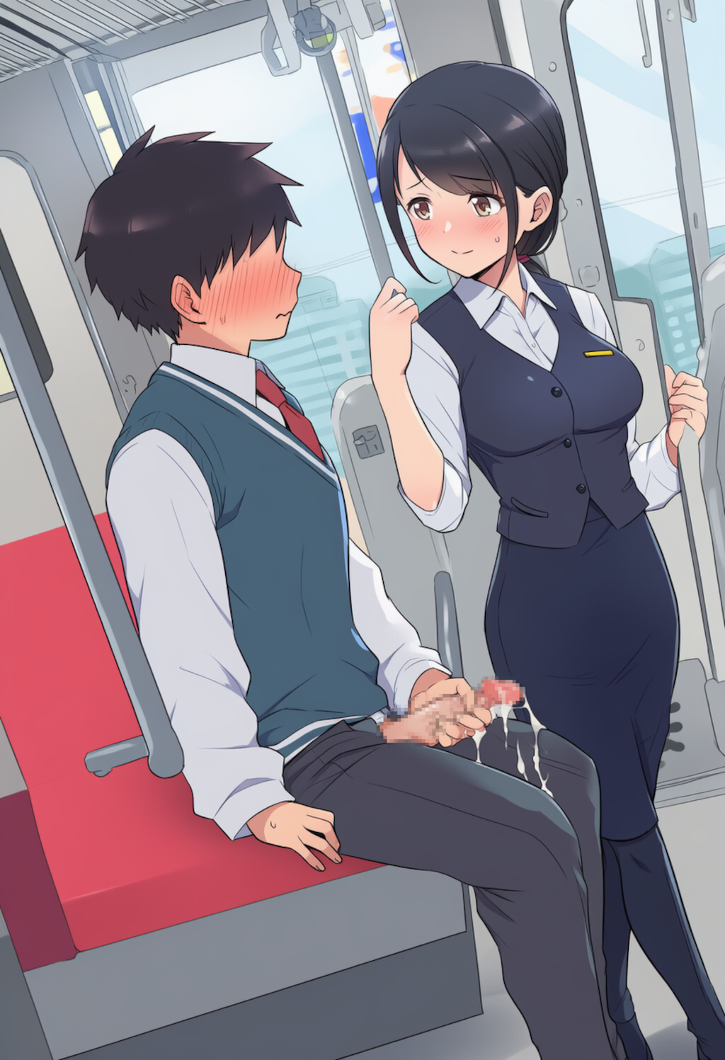 チンチン電車♡セルフサービス
