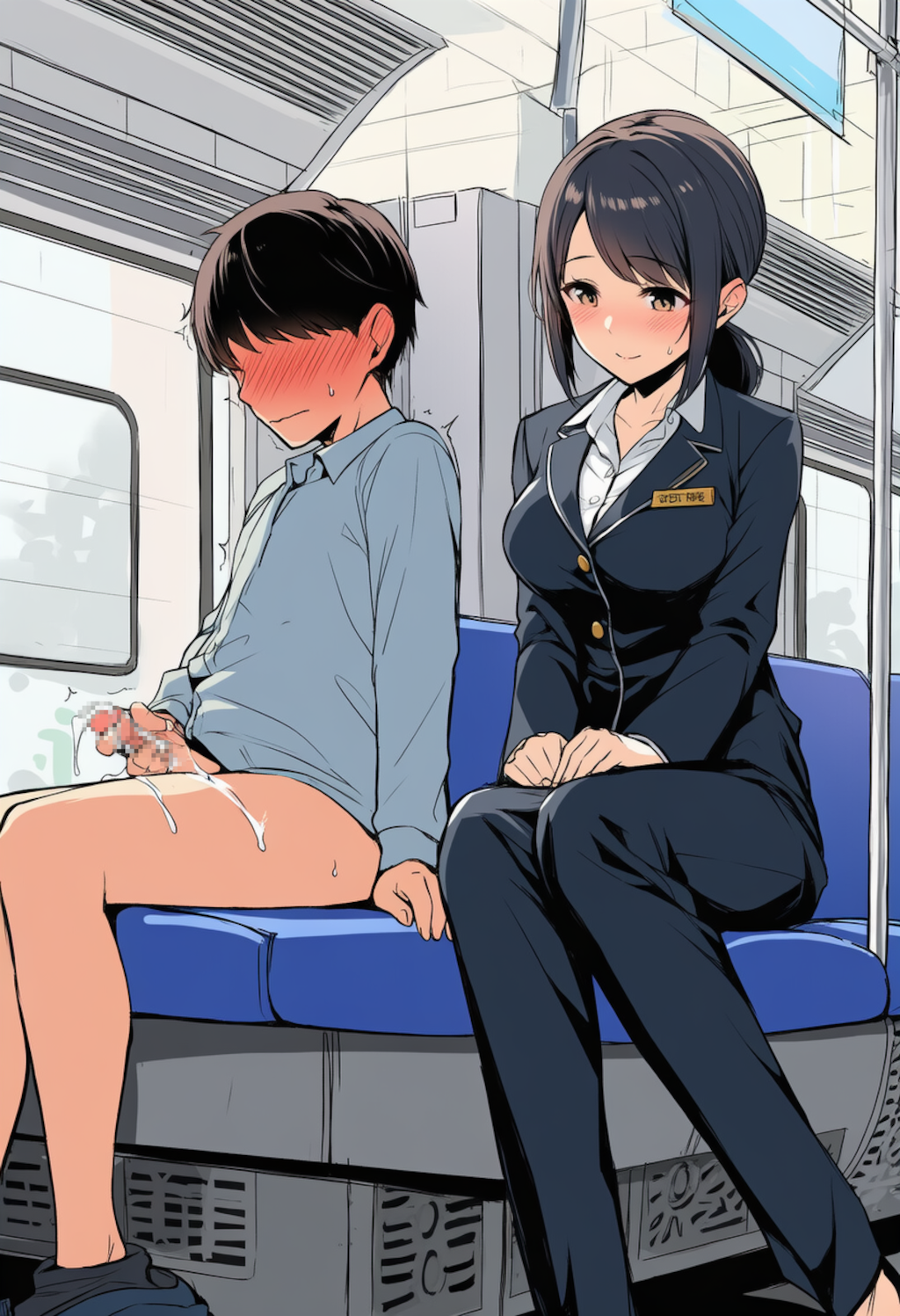 チンチン電車♡セルフサービス