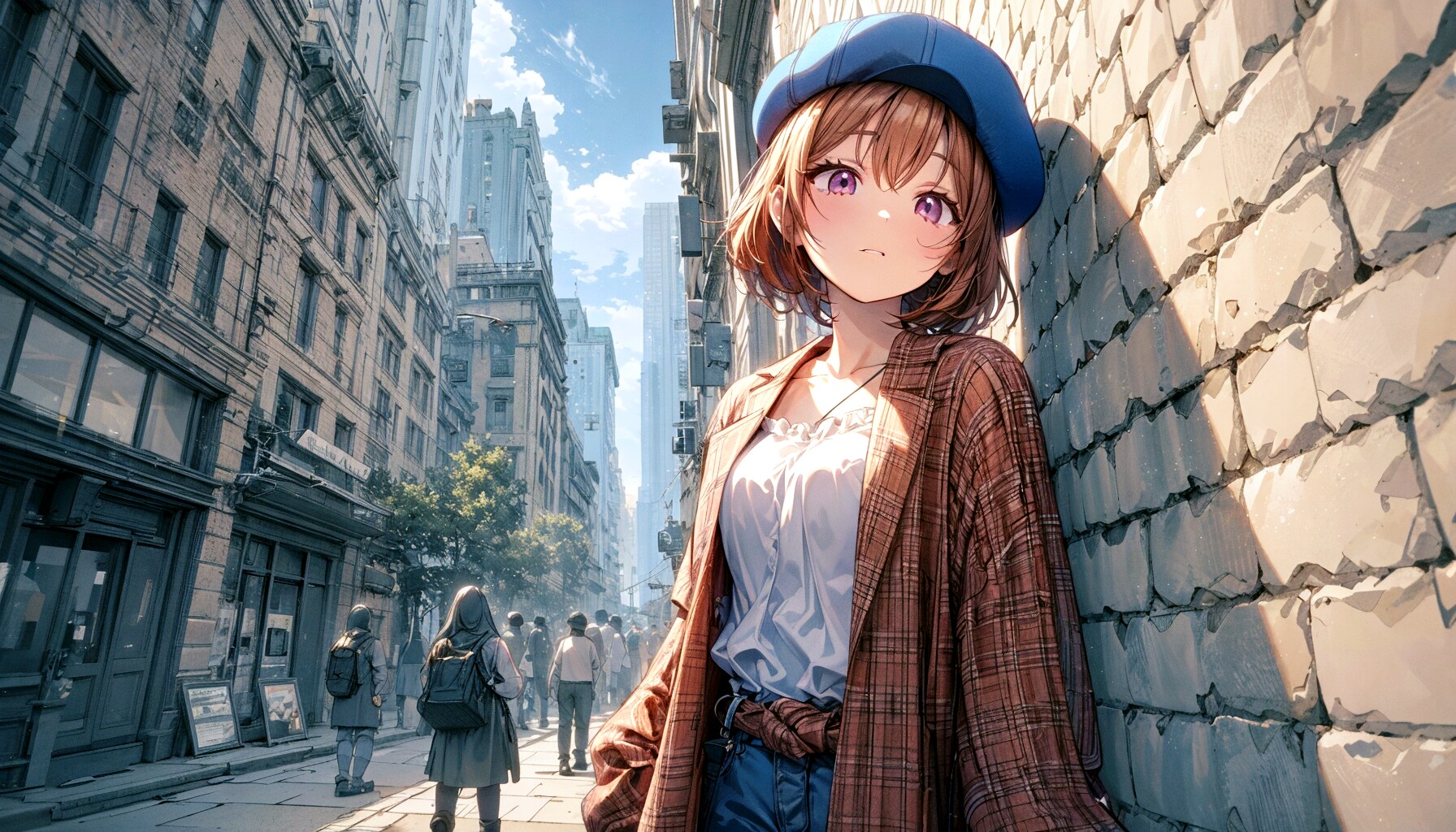 街と少女62 | の人気AIイラスト・グラビア