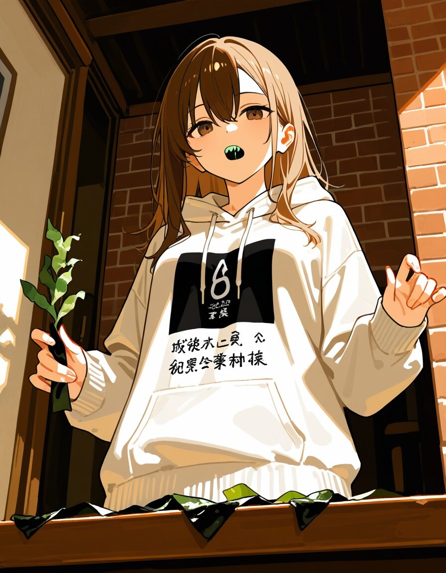 葉物野菜でゾンビごっこ | の人気AIイラスト・グラビア