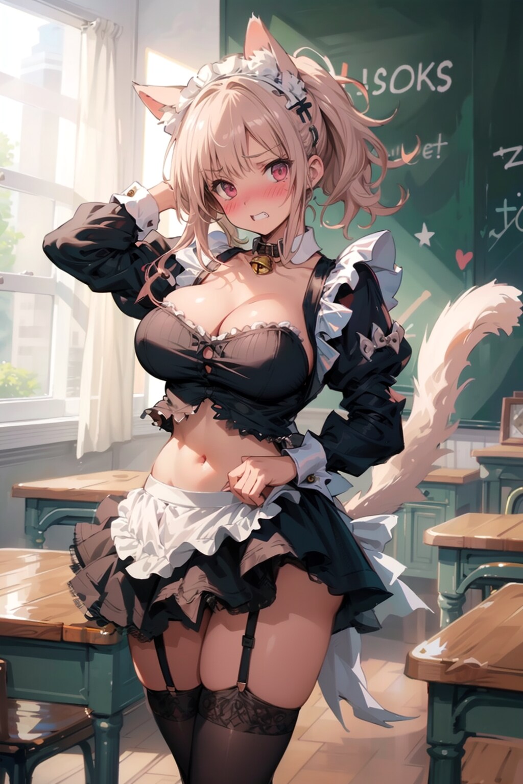 エロメイドって、仕方ないでしょっ！予算足りないんだからっ！