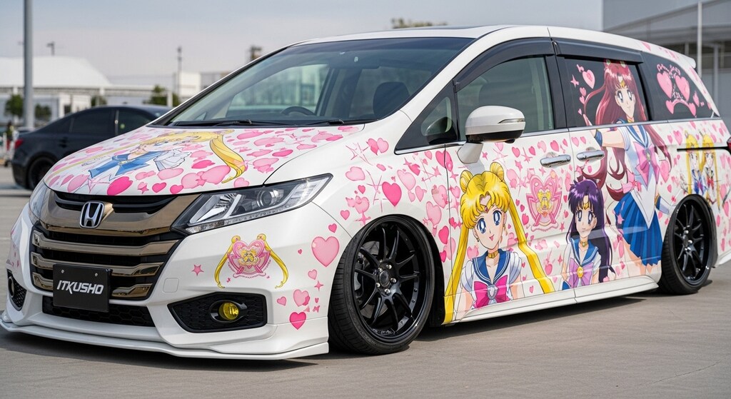 セーラームーン痛車オデッセイ