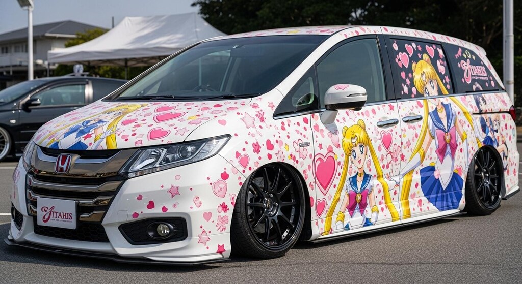 セーラームーン痛車オデッセイ