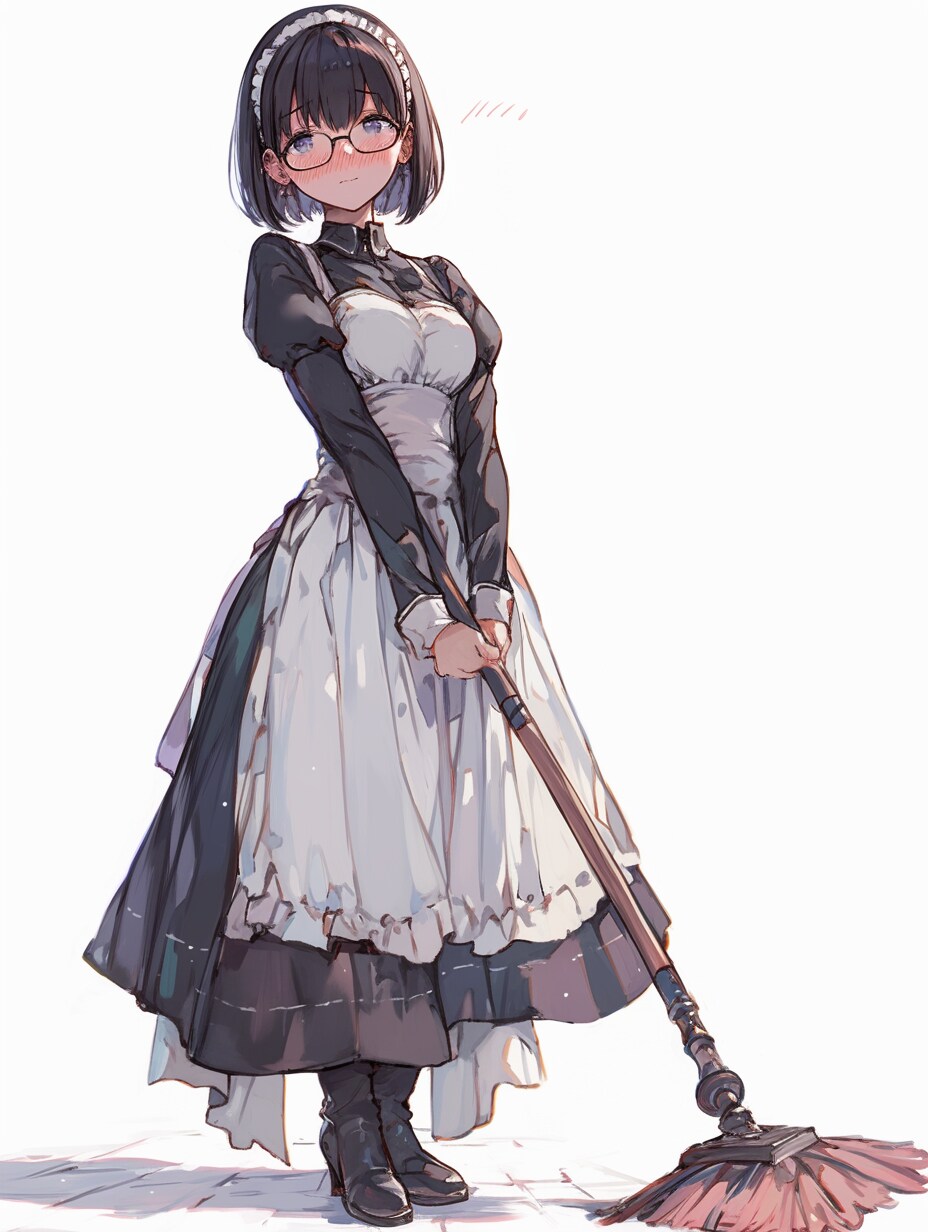 ハニカミメイド | の人気AIイラスト・グラビア