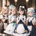 妖精たちを迎える準備！エルフのメイドたちの華やかな計画 3枚目