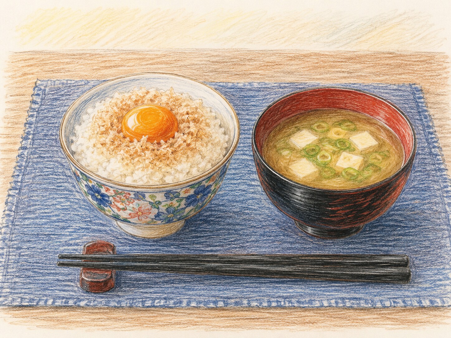 朝ごはん、おかか玉ライス。 | の人気AIイラスト・グラビア