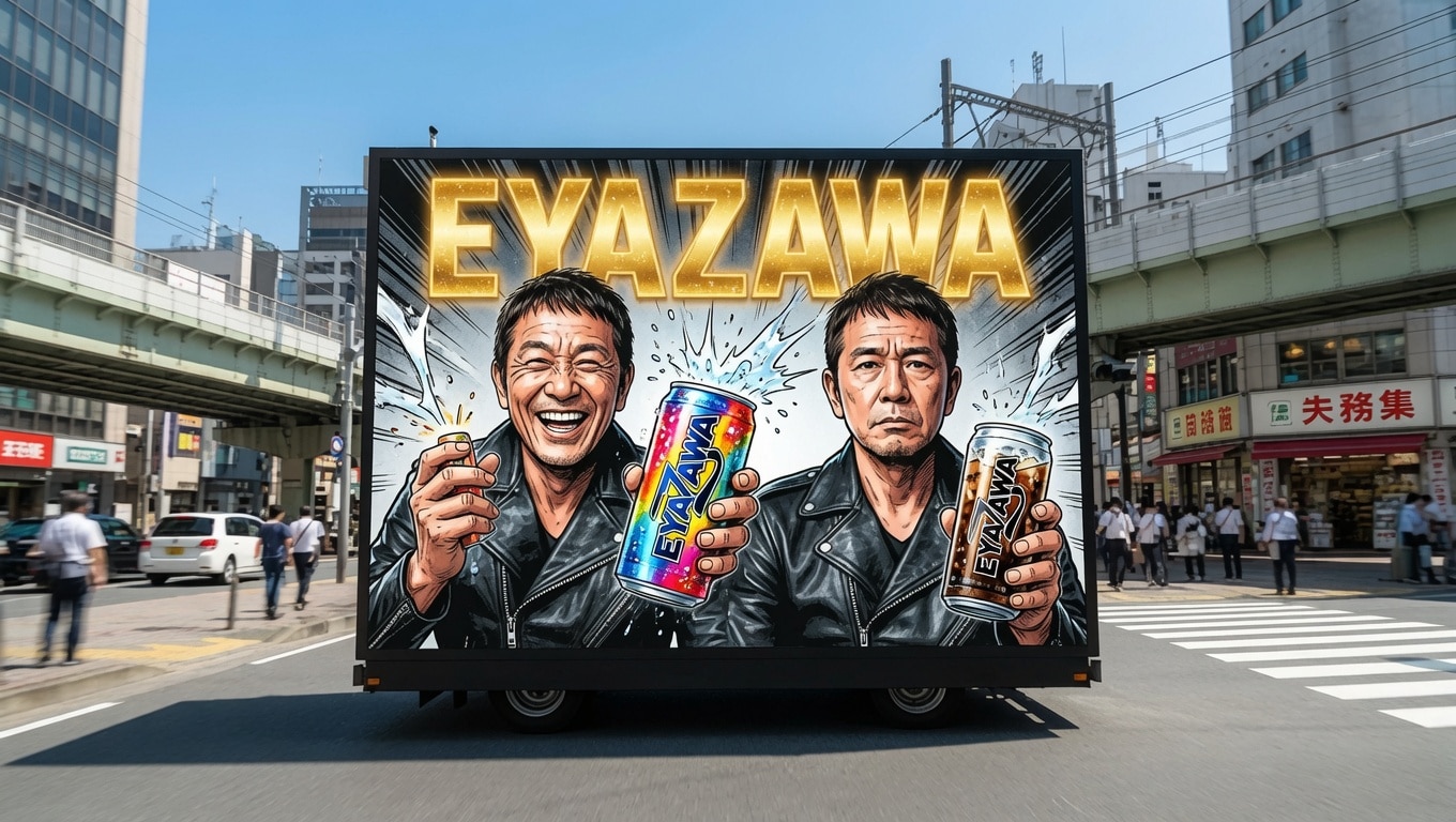 スカッとさわやか、矢沢永吉もコーラオッケーです