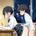 お姉ちゃんのま〇こ借りるね！ 3枚目