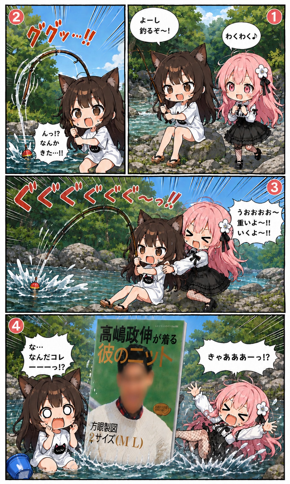 【回答】釣れたものは？ | の人気AIイラスト・グラビア