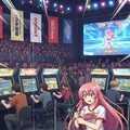 格闘ゲームの大会会場で釣り 11枚目