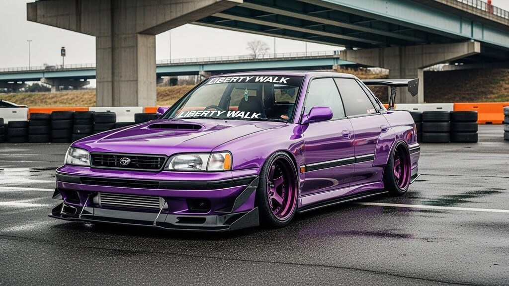 リバティーウォークレガシィセダン