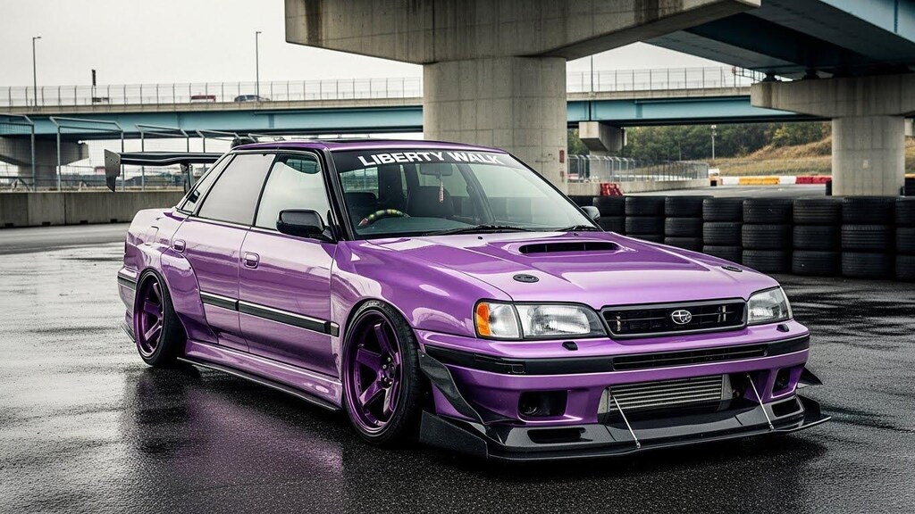 リバティーウォークレガシィセダン