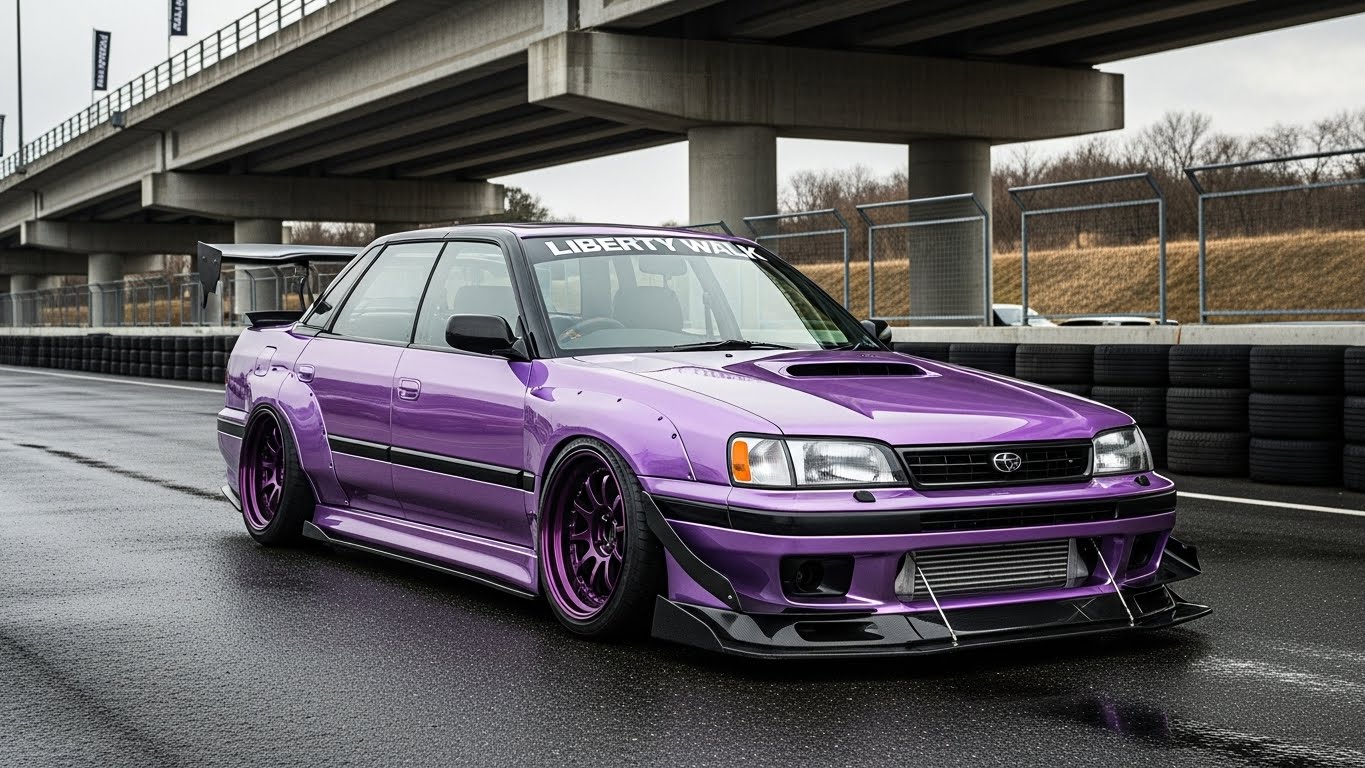 リバティーウォークレガシィセダン | の人気AIイラスト・グラビア