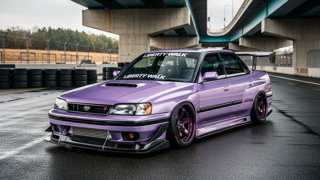 リバティーウォークレガシィセダン