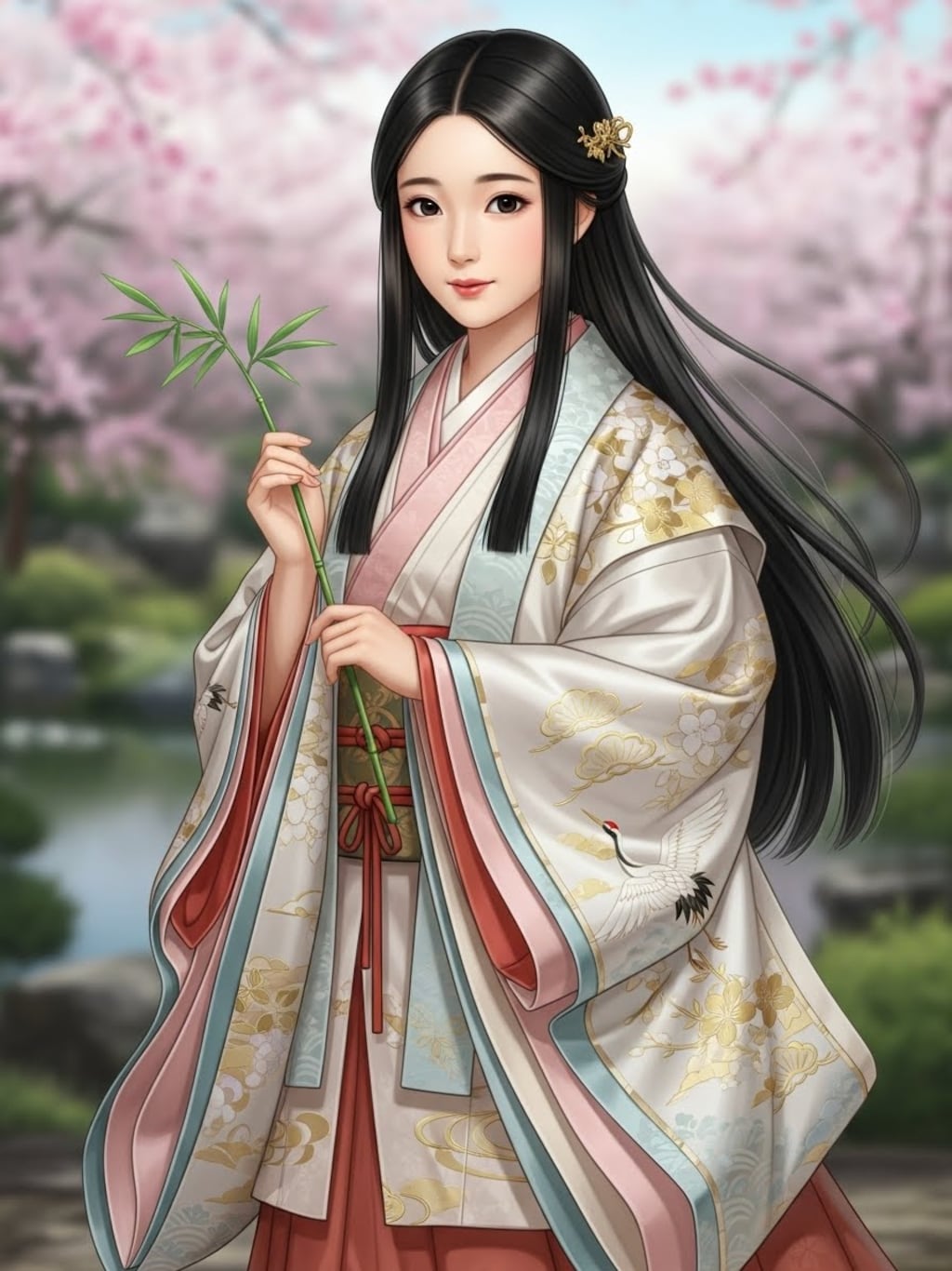 竹取物語(２枚)　ImageFX