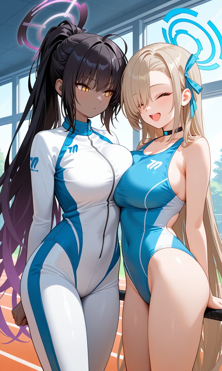 アスナとカリン　画集没2