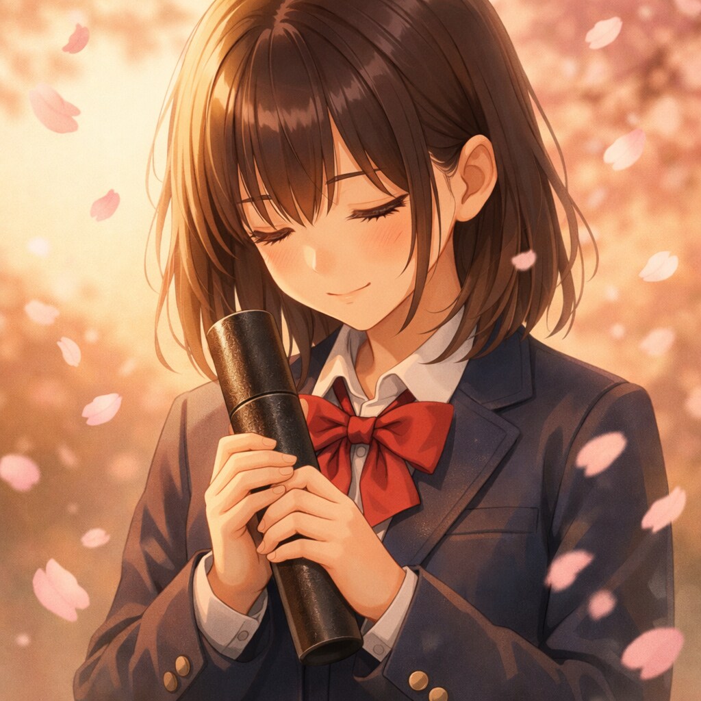 卒業の日の微笑み | の人気AIイラスト・グラビア