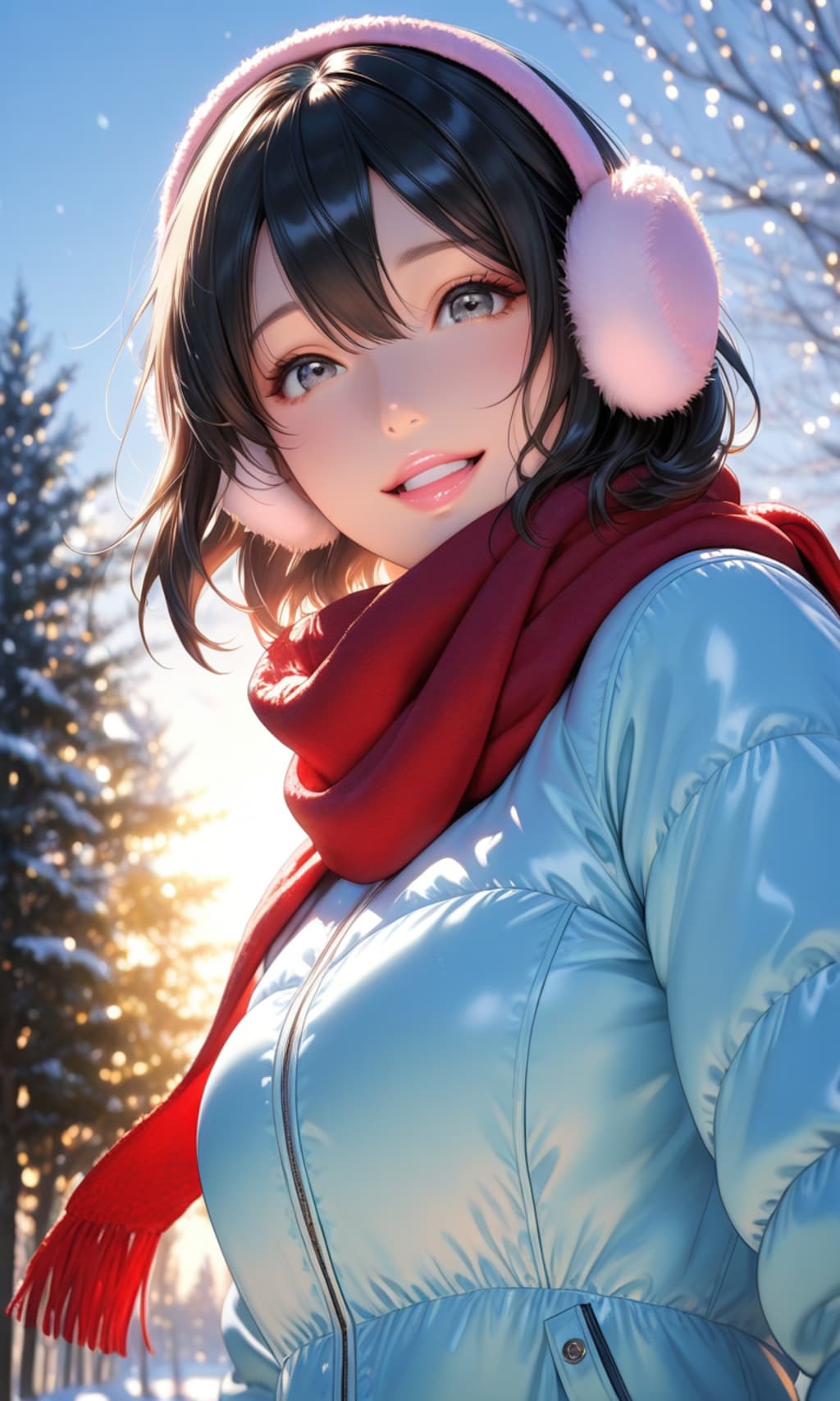 イヤーマフの女の子〈２〉