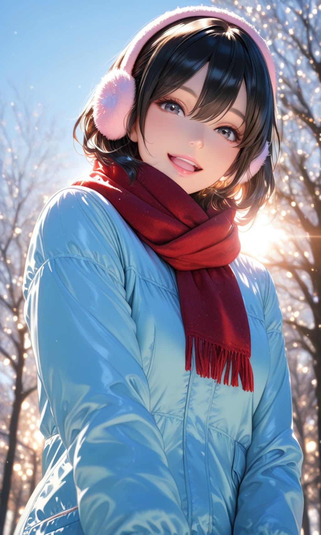 イヤーマフの女の子〈２〉