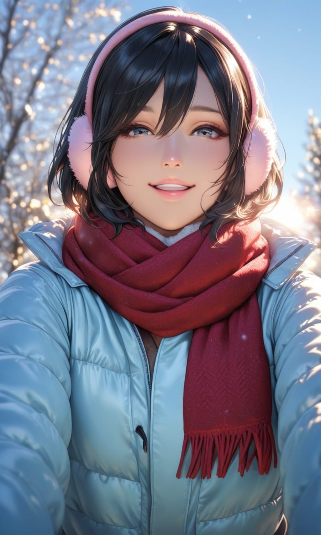 イヤーマフの女の子〈２〉