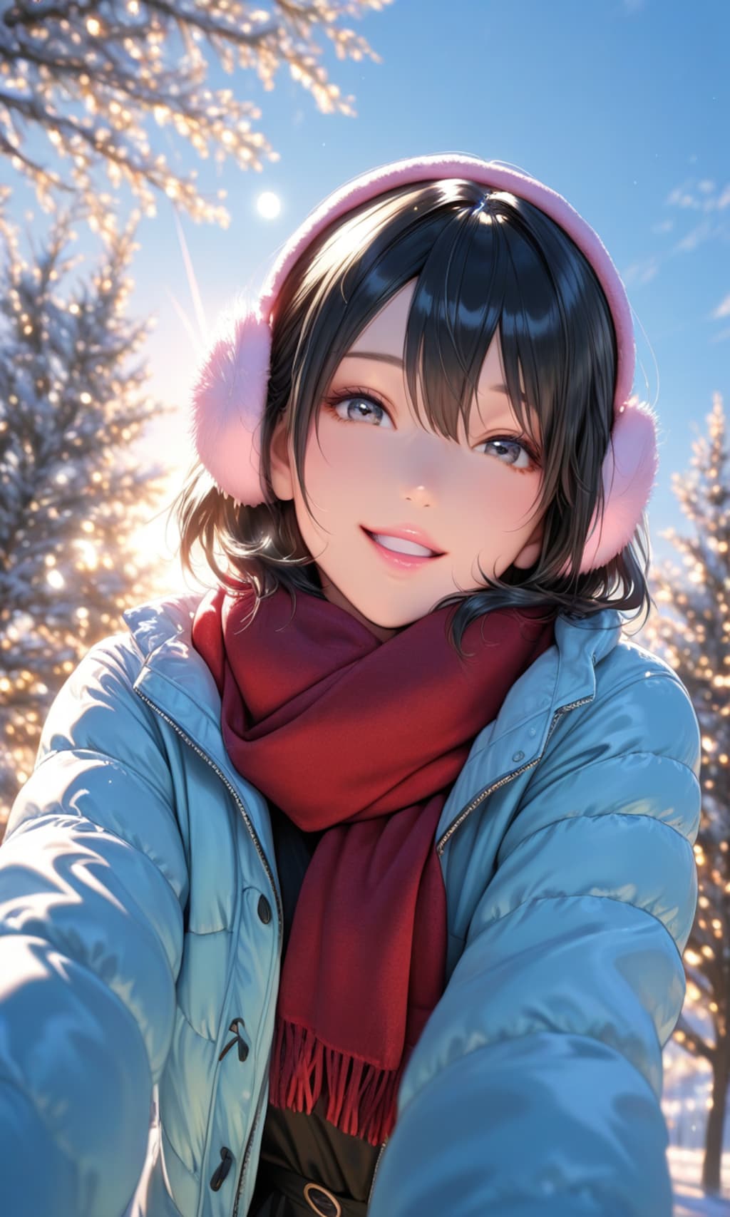 イヤーマフの女の子〈２〉