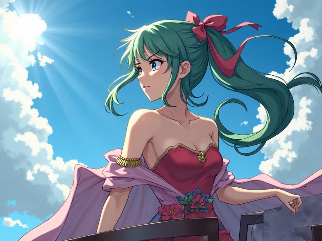 崩壊世界のティナ