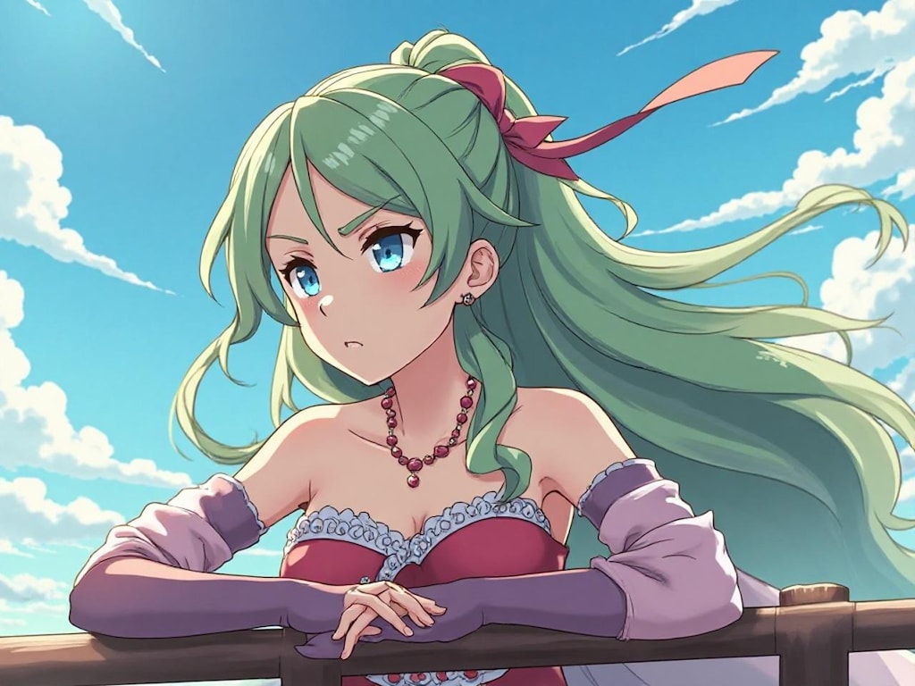 崩壊世界のティナ