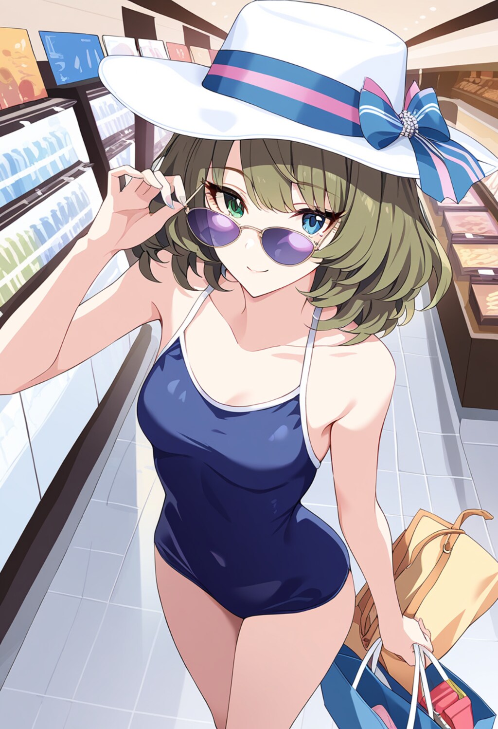 お忍びショッピング