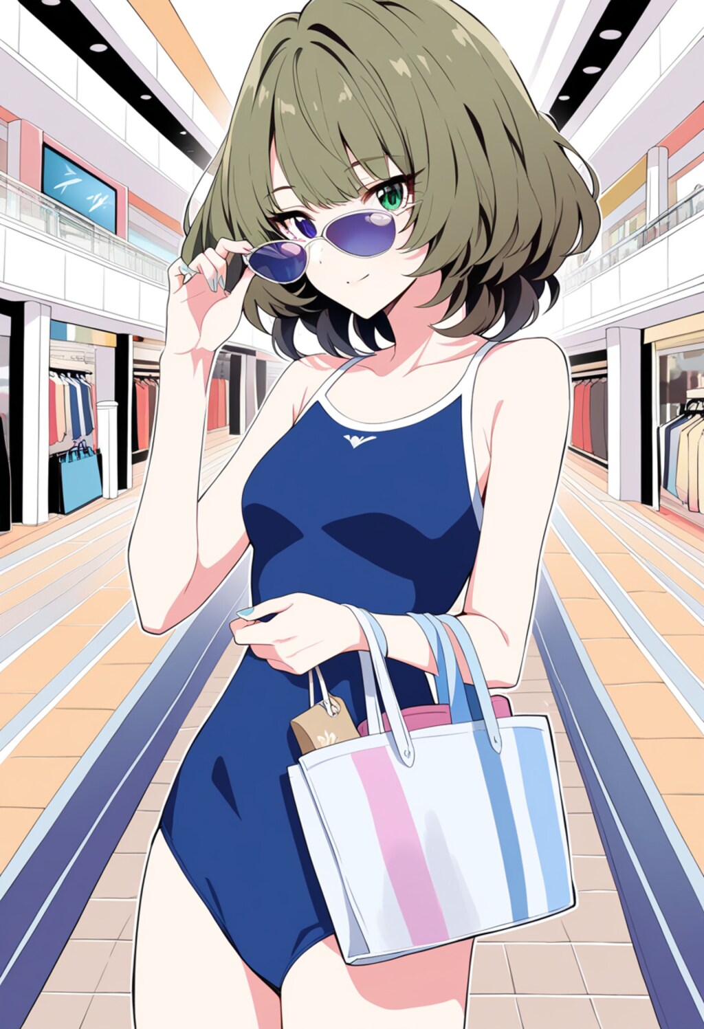 お忍びショッピング