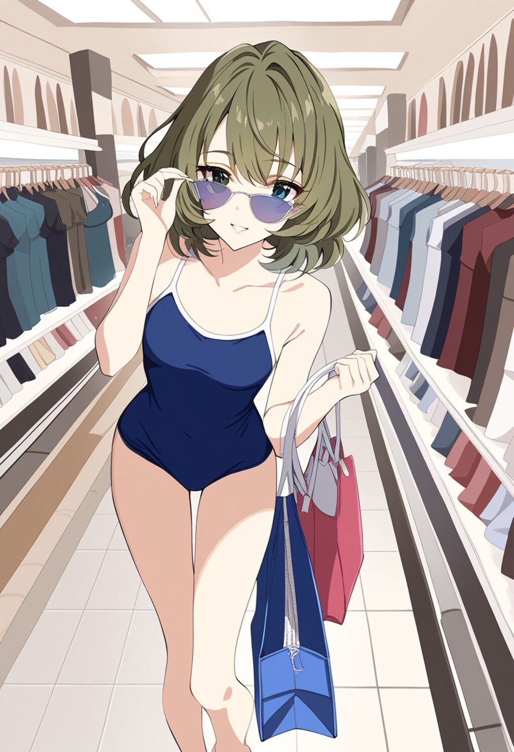 お忍びショッピング