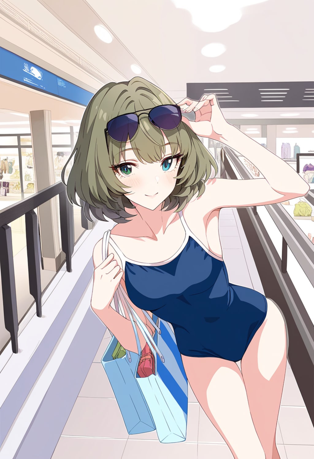 お忍びショッピング