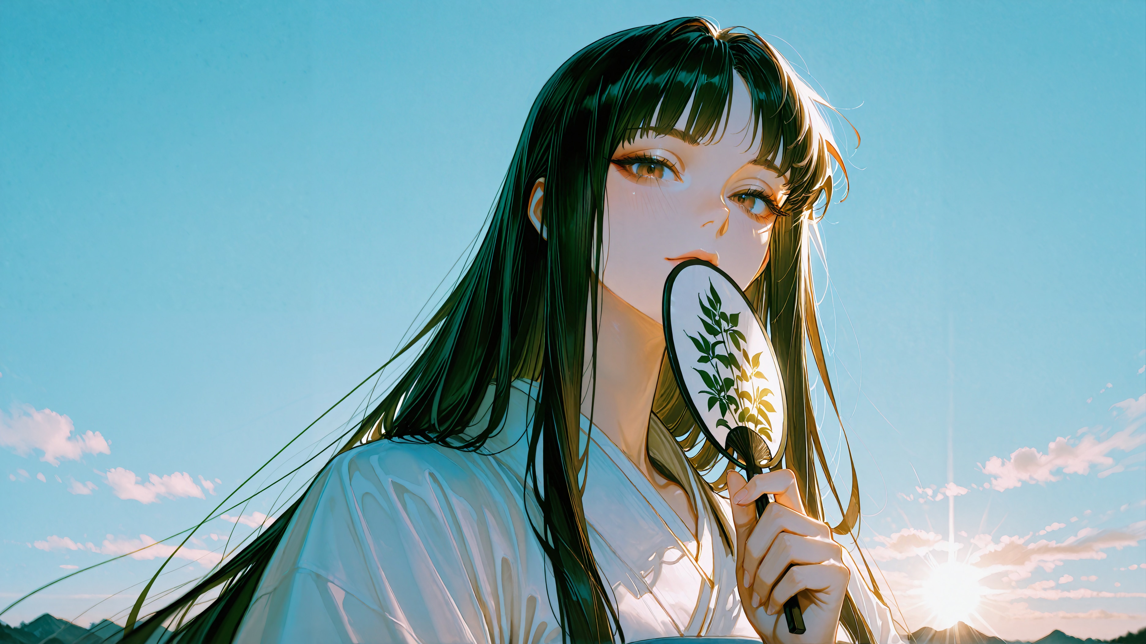 团扇 | の人気AIイラスト・グラビア