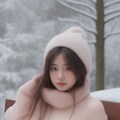 雪景色と彼女達 6枚目