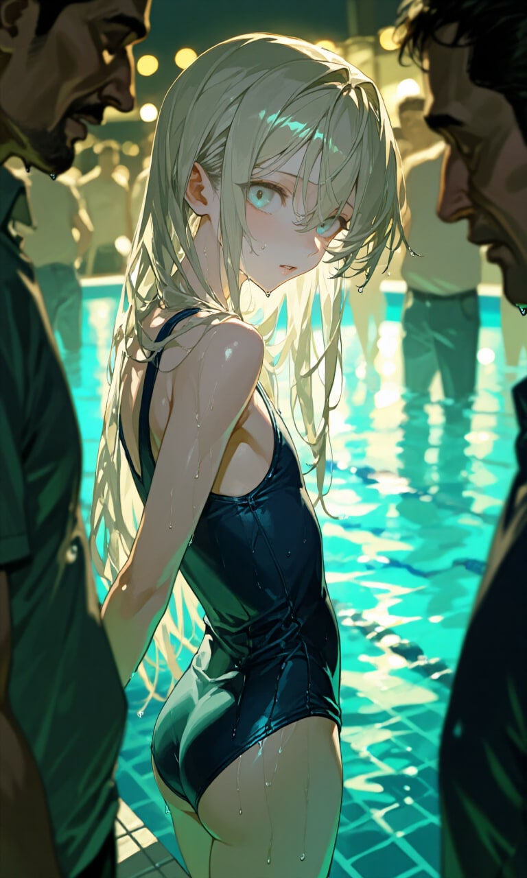 スク水　男の娘