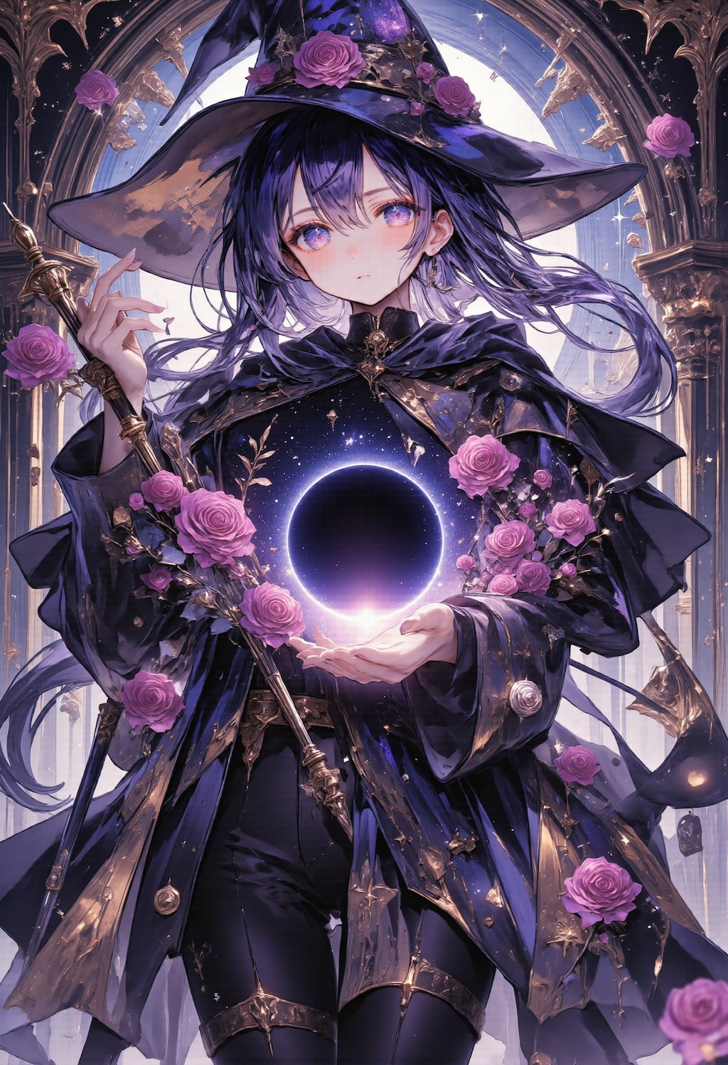 薔薇と魔法使い