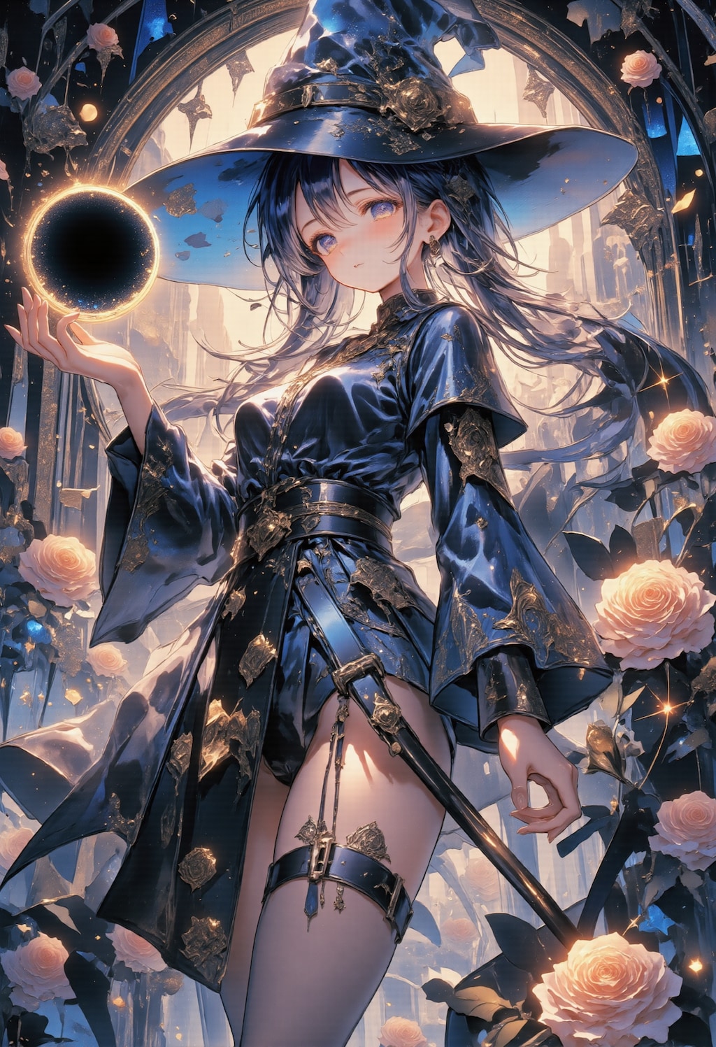 薔薇と魔法使い