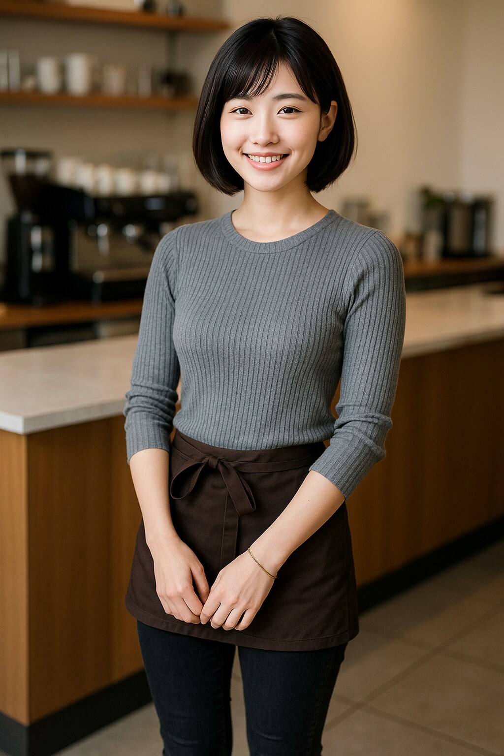 カフェ店員さんに催眠をかけます