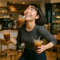 カフェ店員さんに催眠をかけます 3枚目