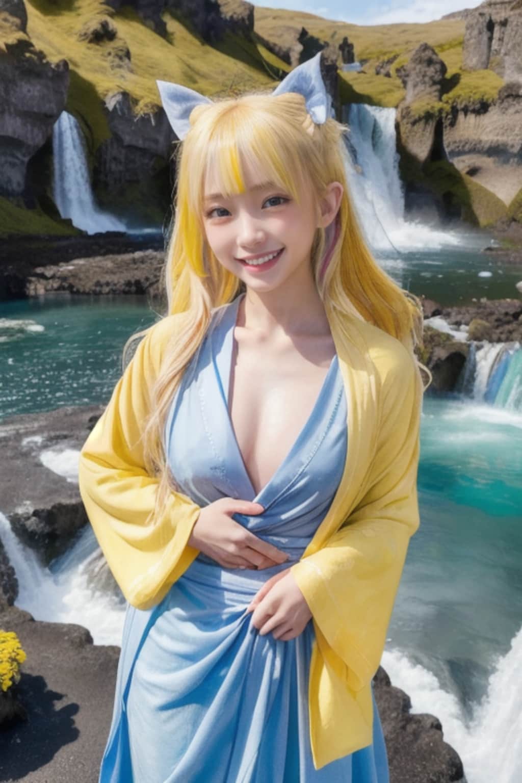 滝大好きっ娘ちゃん