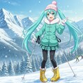 初音ミクと山登り　リメイク版 2枚目