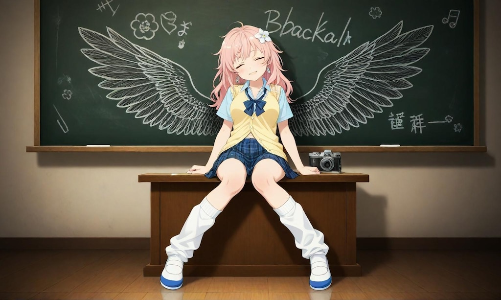 君にもあるのさ天使の羽がほら