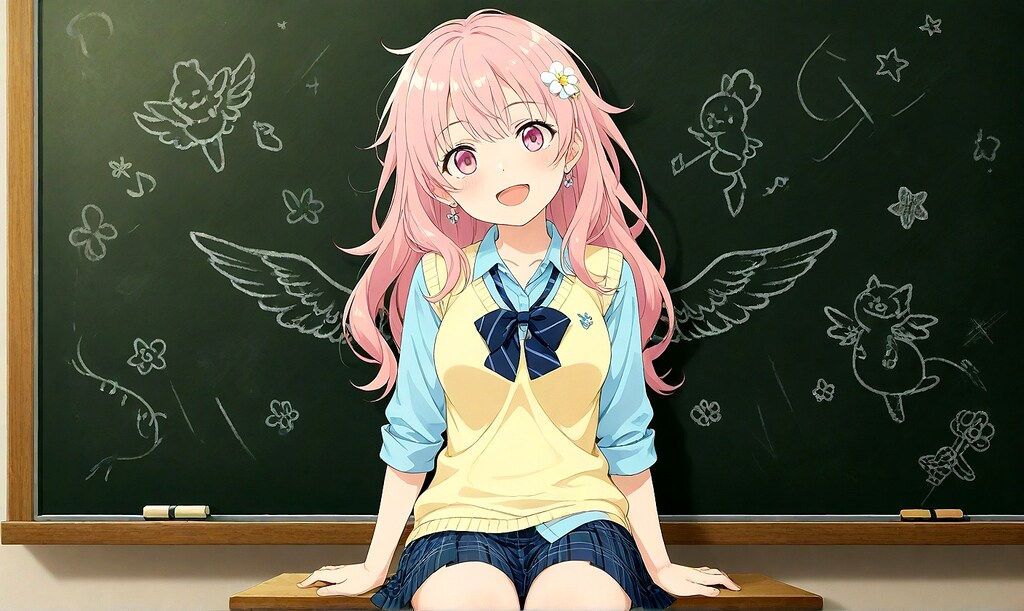 君にもあるのさ天使の羽がほら