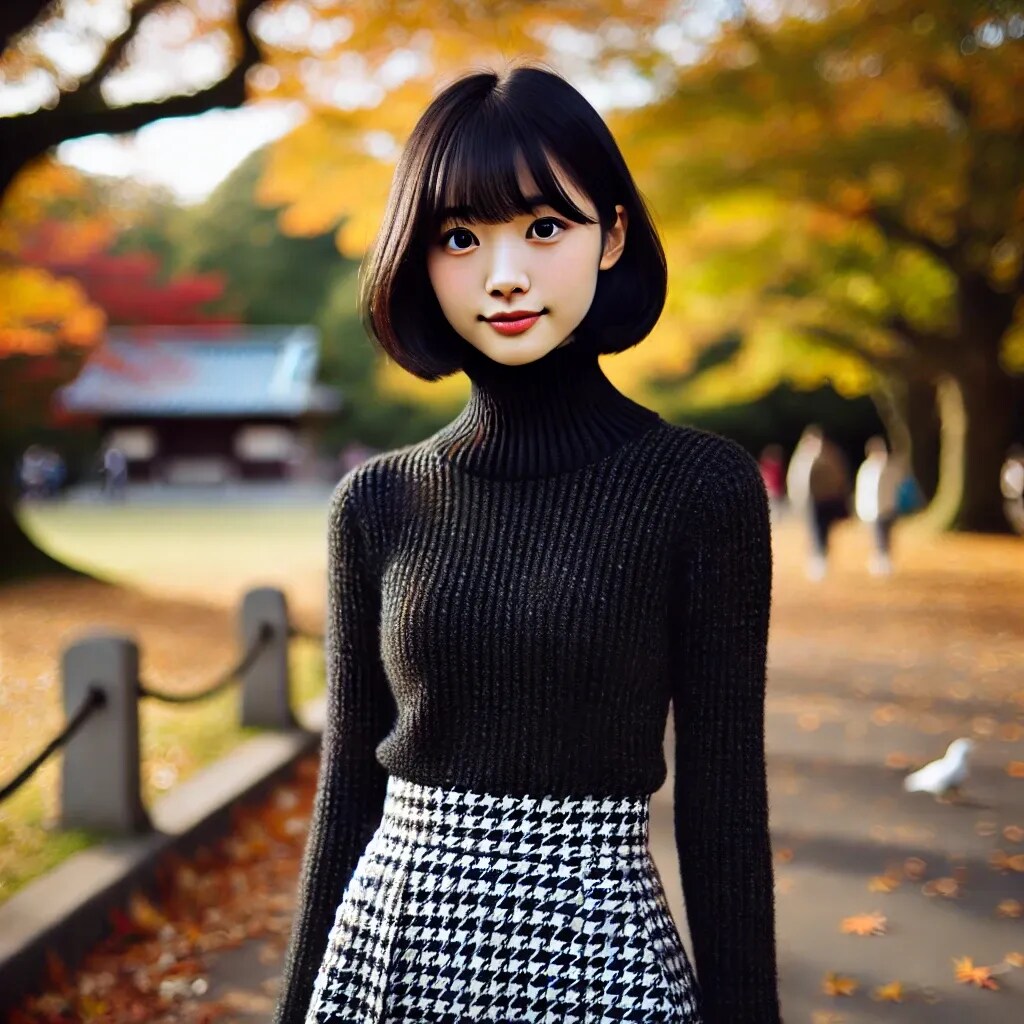 千鳥格子①（Houndstooth Check）