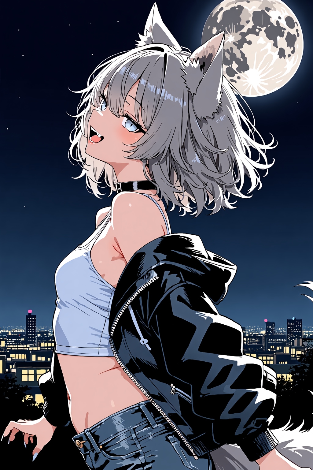 人狼娘と月夜　その４